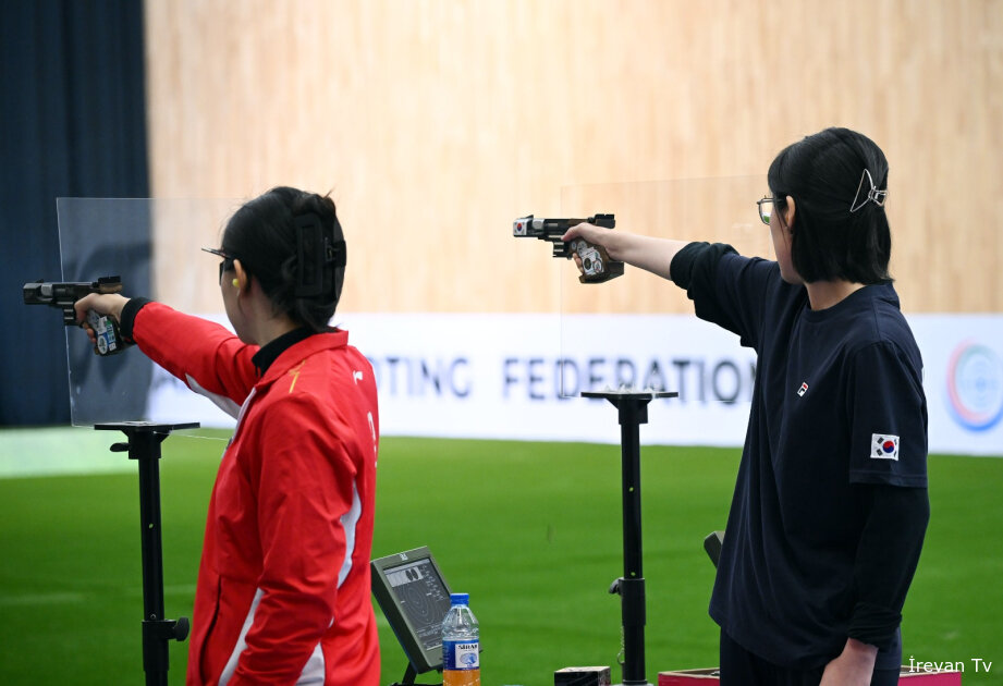 Bakıda keçirilən atıcılıq üzrə Dünya Kubokunda növbəti medallar sahibini tapıb