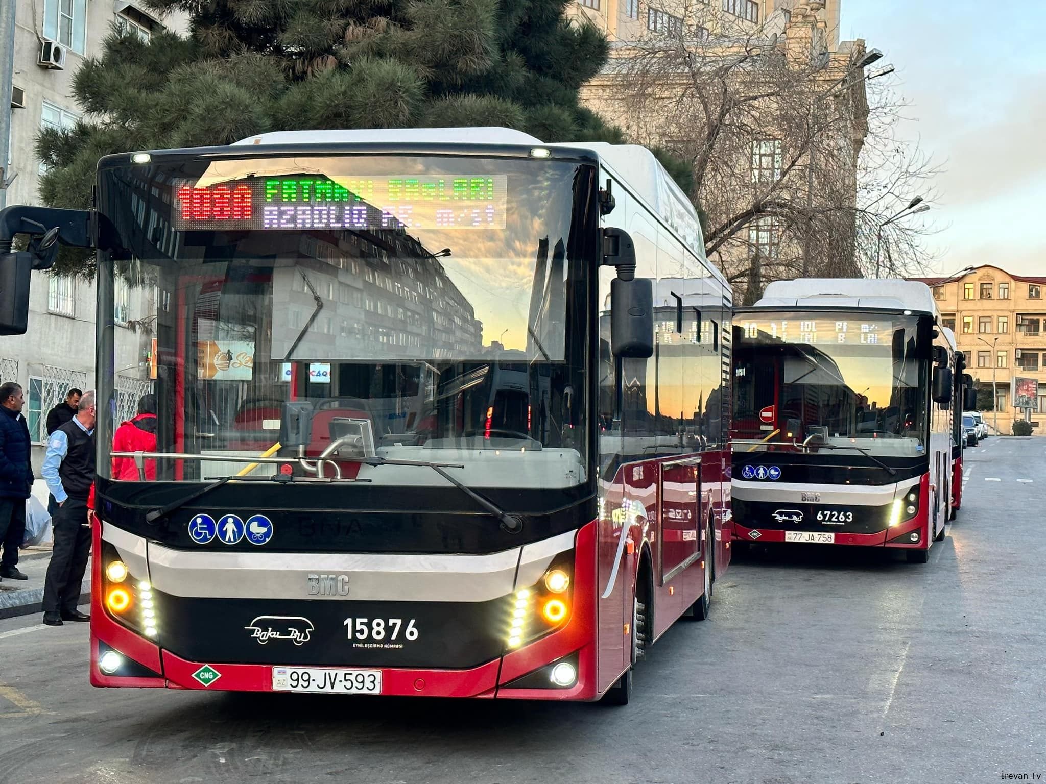 Bakının bəzi qəsəbələrində yeni marşrutlar istifadəyə verilib