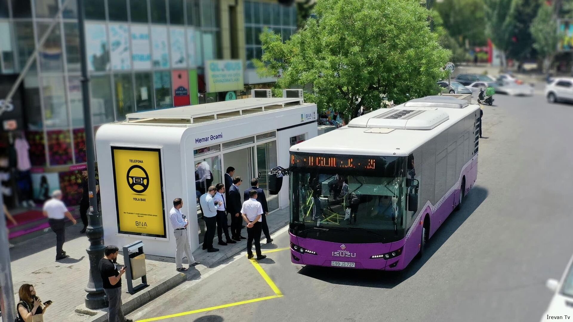 Sabahdan bəzi avtobusların hərəkət istiqaməti dəyişir