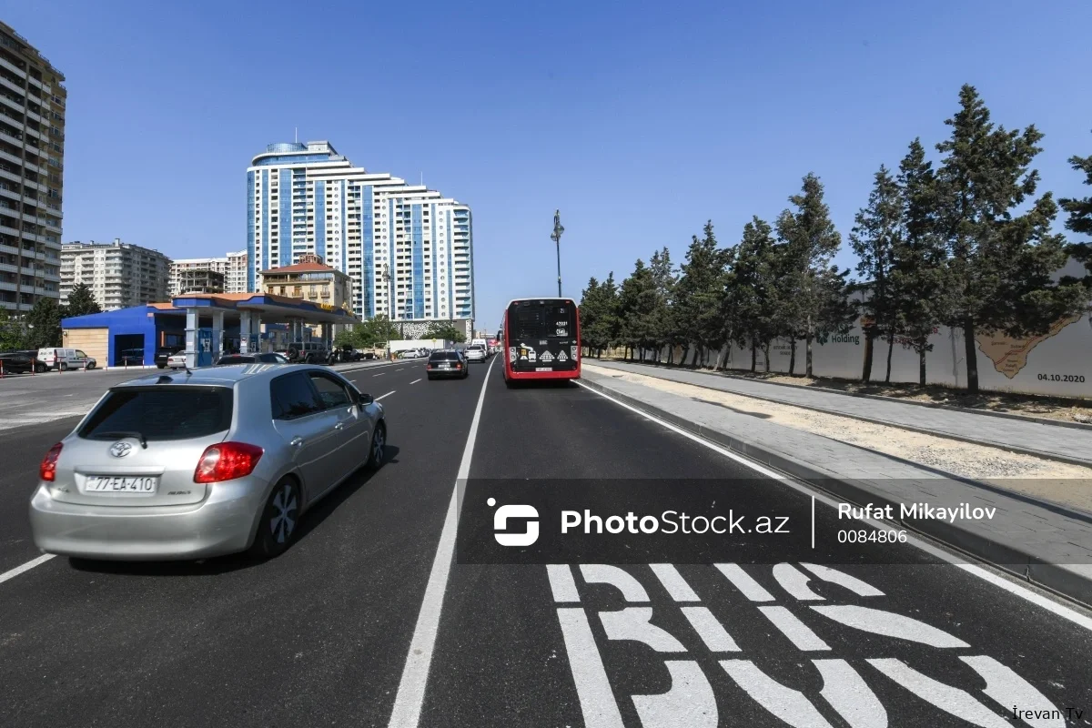 Avtobus zolaqlarına qanunsuz daxil olan sürücülərin NƏZƏRİNƏ