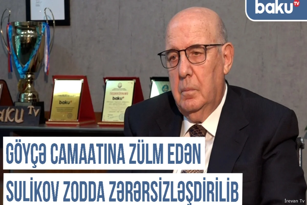 Qərbi Azərbaycan Xronikası: "Göyçə camaatına zülm edən Sulikov Zodda zərərsizləşdirilib"